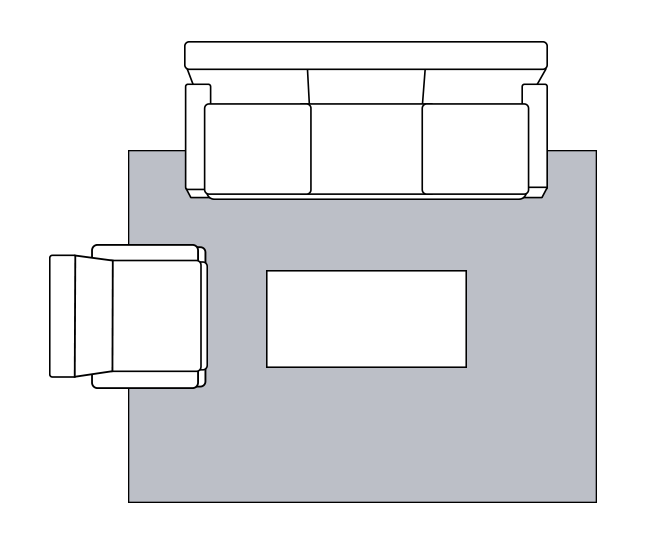Area Rug Placement | SP Floors & Design
